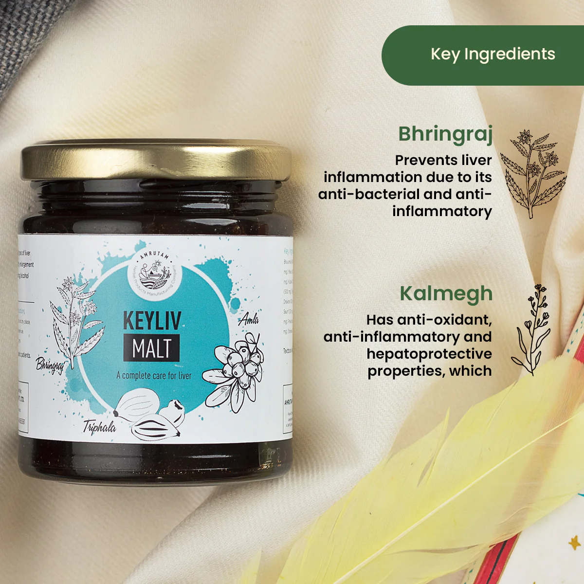 Amrutam Keyliv Malt | A Complete Care for Liver - Image 3