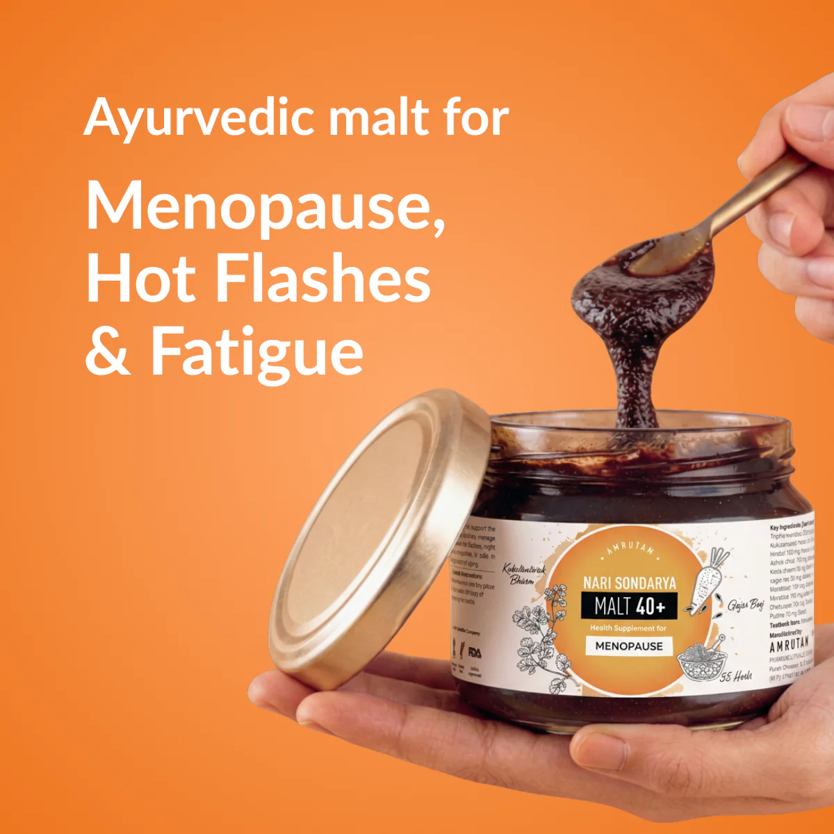 Ayurvedic Solution for Women Above 40 Year | Nari 40+ Malt