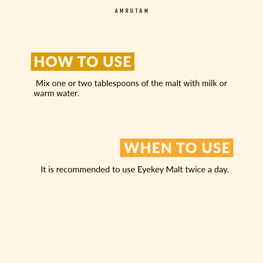 Amrutam Eyekey Malt | Vedic Recipe for Eyes - Image 5