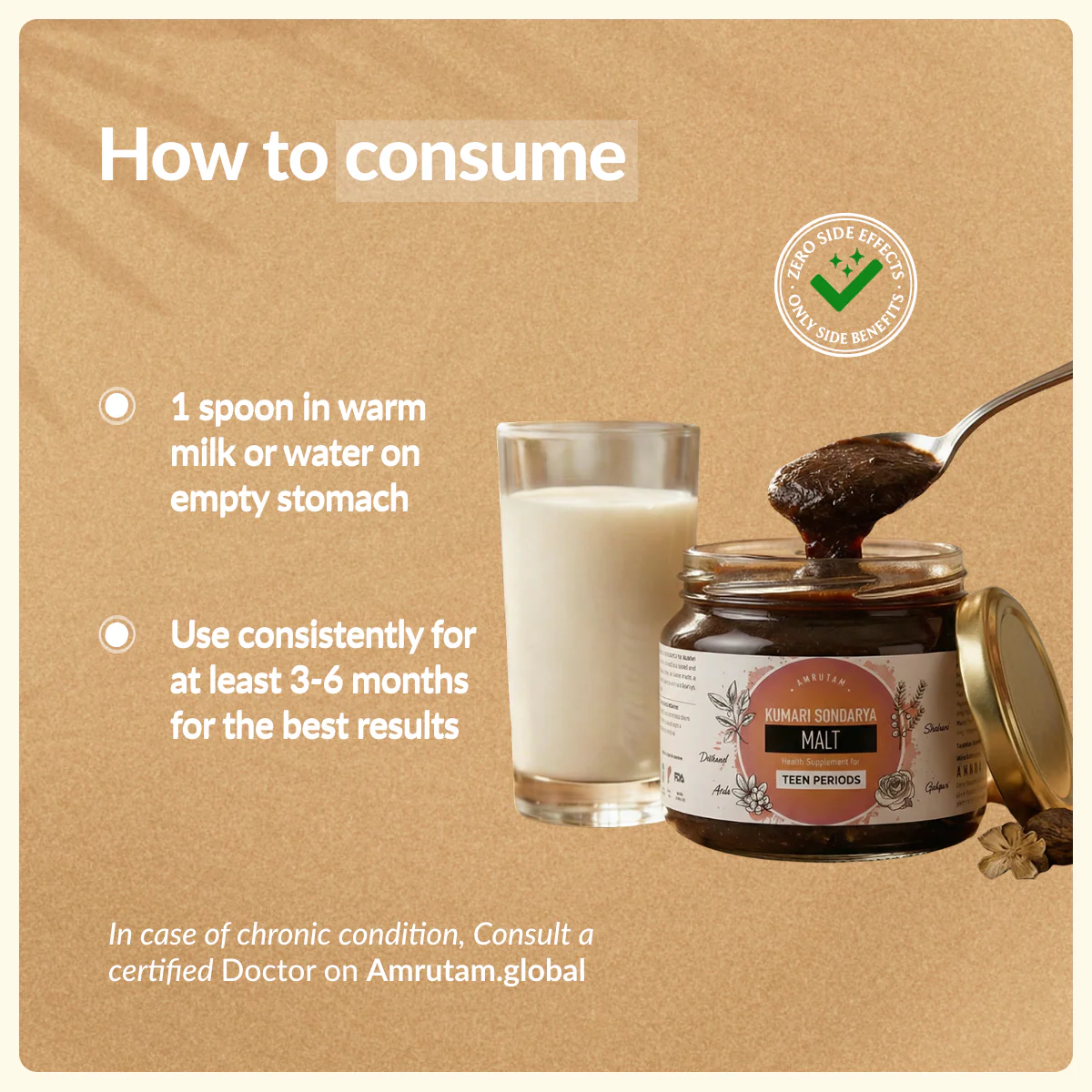 Kumari Sondarya Malt for Teenage Periods - Image 5