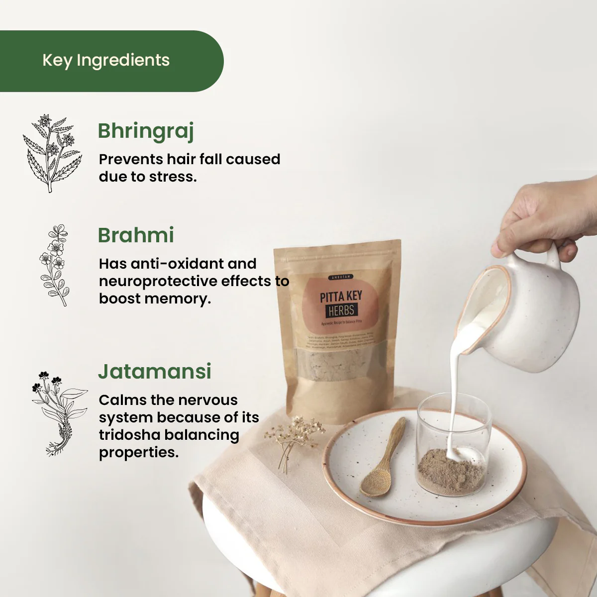 Amrutam Pitta Key Herbs - Image 3