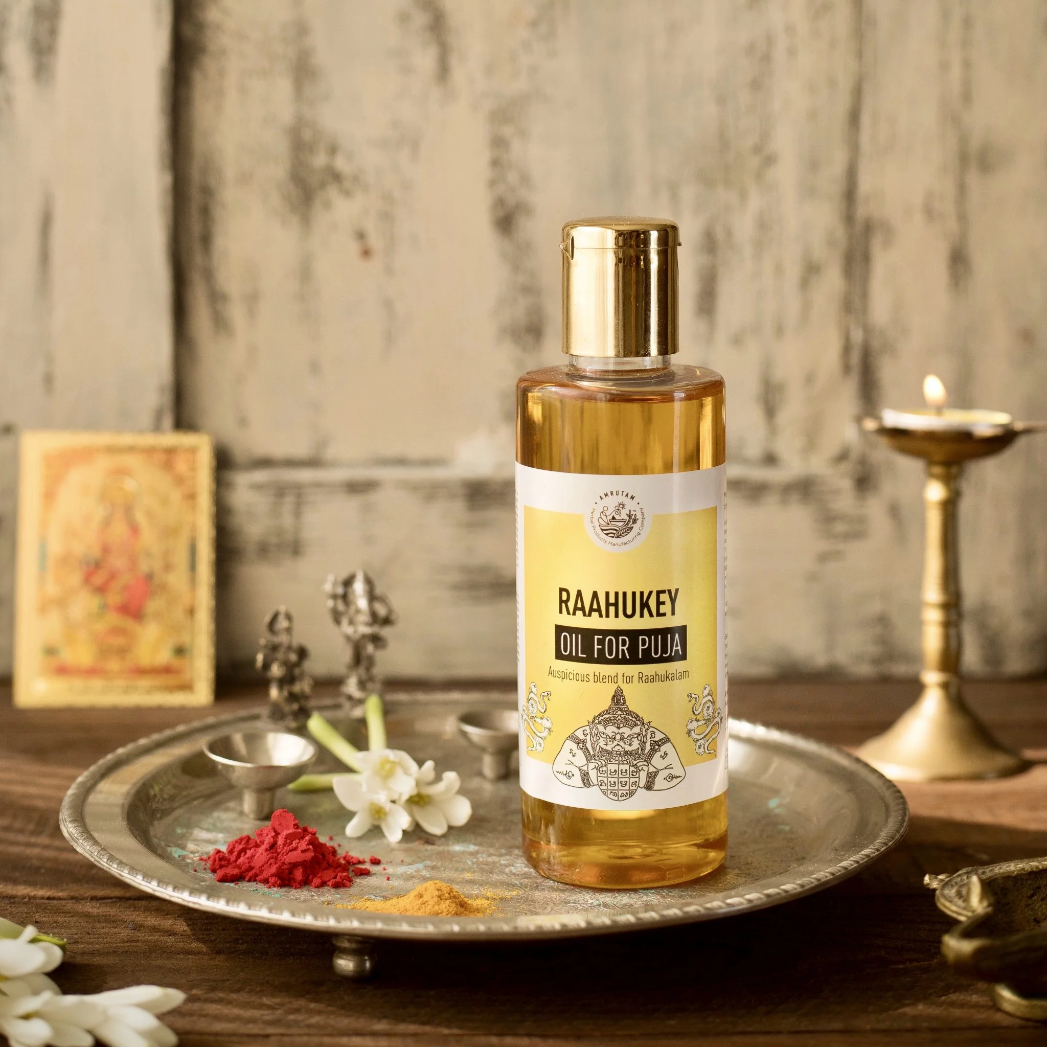 Raahukey Oil for Puja | Auspicious Blend for Raahukalam